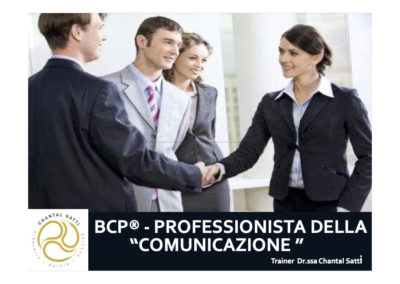 B.C.P. Professionista della “COMUNICAZIONE”